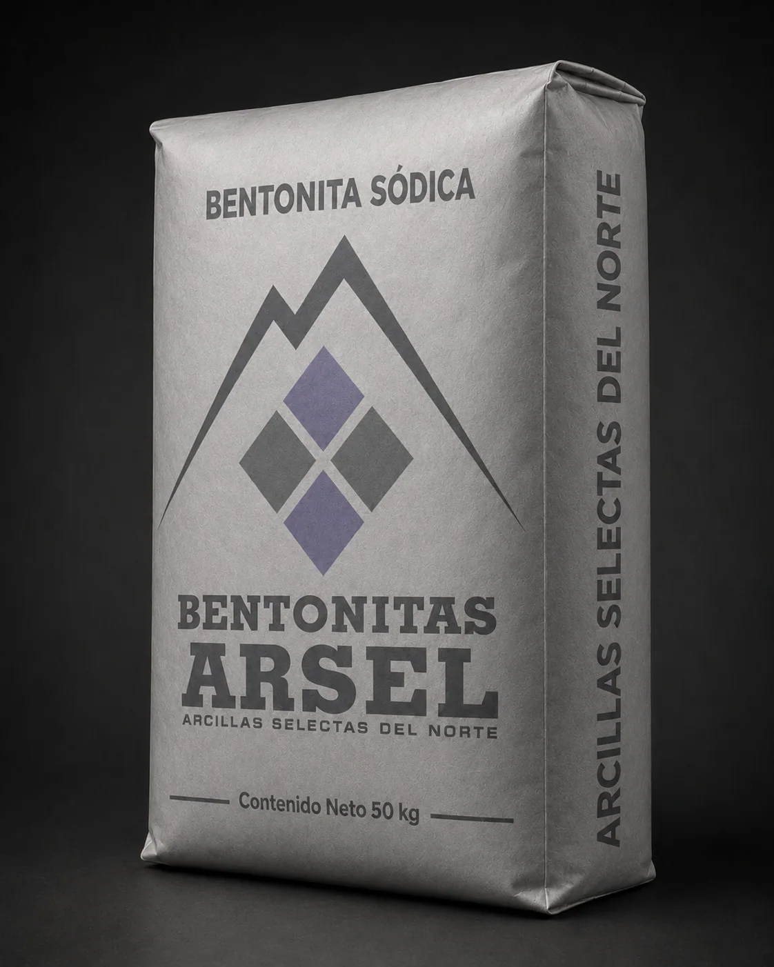 Saco de bentonita sódica Malla 200 producido en Durango